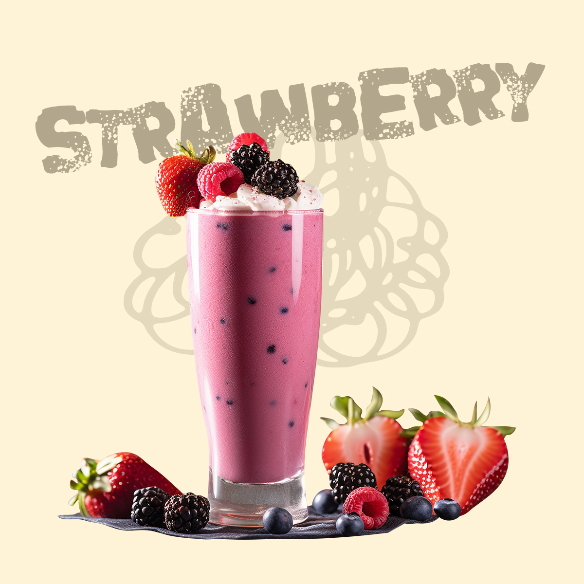 STRAWBERRY MILKSHAKE